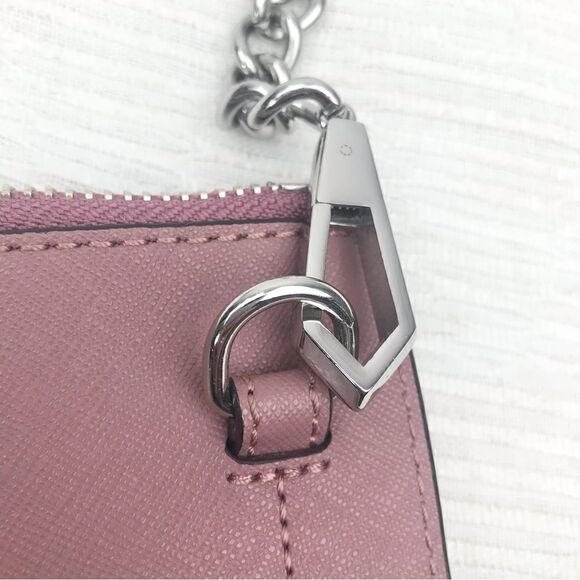 Rebecca Minkoff Mauve Pink Slim Envelope Bag - Picture 11 of 15